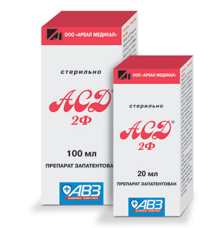 АСД-2 (антисептик-стимулятор Дорогова, фр.2), фл.100 мл